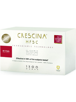 Labo Crescina HFSC 100% 1300 Woman Αμπούλες Ανάπτυξης κατά της Τριχόπτωσης 20+20τμχ