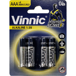 Vinnic Positive Power AAA 4τμχ