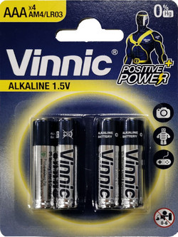 Vinnic Positive Power AAA 4τμχ