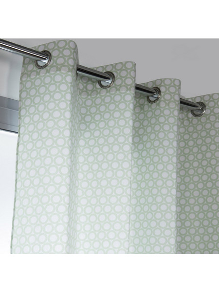 Mc Decor Κουρτίνα με Τρουκς 140x260 Rock Jade