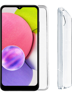 Volte-Tel Slimcolor Air TPU Θήκη Samsung Galaxy A03 A035 Full Camera Protection Διαφανή