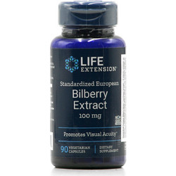 Life Extension Bilberry Extract 100mg 90 Κάψουλες