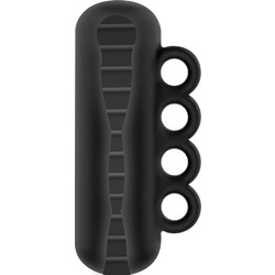 Jamyjob Extreme Clear Tensek 5 Pocket Αυνανιστήρι με Δόνηση & Αναρρόφηση Black