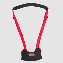 Smart Baby Coccole Celso Ιμάντας Περιπάτου με Χειρολαβή 6m+ Μαύρος Κόκκινος