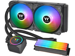 Thermaltake Floe RC240 CPU & Memory AIO Liquid Cooler Υδρόψυξη CPU 120mm RGB για Socket AM2 / AM2+ / AM3 / AM3+ / FM1 / FM2 / 115x / 1366 / 2011 / 2066 / 2011-3 / AM4 / 1200