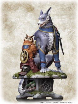 Capcom Monster Hunter Palamute 27cm