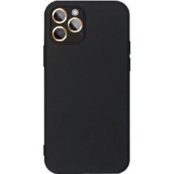 Forcell Silicone Lite Back Cover Black (iPhone 13 Pro Max)