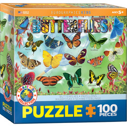 Παιδικό Puzzle Eurographics Butterflies 100 Κομμάτια