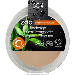 Zao 304 Capuccino Compact Pressed Powder 9gr