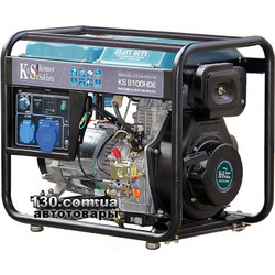 K&S 8100HDE Γεννήτρια Πετρελαίου Τριφασική με Μίζα 8KVA