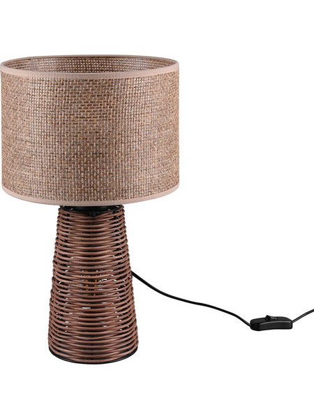 Trio Lighting R50972026 Πορτατίφ Ε27 Καφέ Φ24xΥ40.5cm