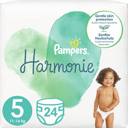 Pampers Harmonie Πάνες No5 11-16kg 24τμχ