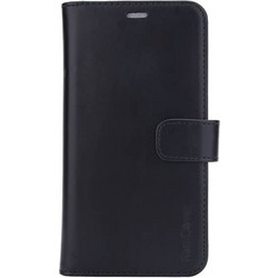 Radicover - Radiationprotected Mobilewallet Leather iPhone 12 Mini Exclusive 2in1 Magnetcover - Black