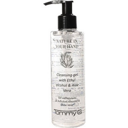 Tommy G Nature In Your Hand Cleansing Gel Αντισηπτικό Gel Χεριών με Αντλία 200ml
