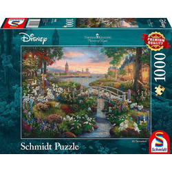 Puzzle Schmidt Kinkade Disney Τα 101 Σκυλιά Της Δαλματίας 1000 Κομμάτια