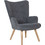 Woodwell Μπερζέρα Γκρι Alma Ε7141,70