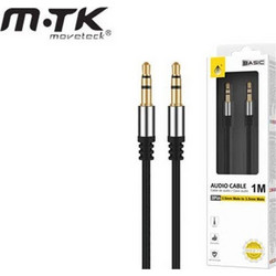ONEPLUS ΚΑΛΩΔΙΟ ΗΧΟΥ JACK 3.5mm 1m ΜΑΥΡΟ