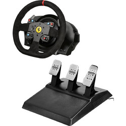 Thrustmaster T300 Ferrari Integral Alcantara Edition Τιμονιέρα 1080° με Πετάλια για PC / PS4 & PS3