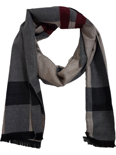Legend - LGS-3021-78 - Grey - Double Face - Κασκόλ Cashmere Touch - gray