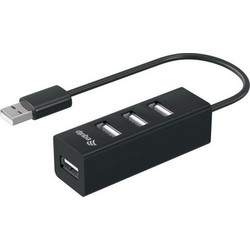 Equip 128955 USB Hub 2.0 USB-A με 4 Θύρες USB-A