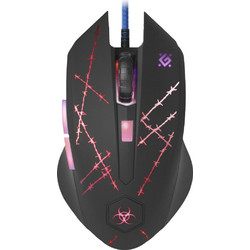 Defender Forced GM-020 Ενσύρματο Gaming Ποντίκι RGB 3200 DPI Black