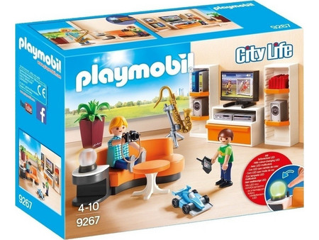 Playmobil City Life Μοντέρνο Καθιστικό για 4+ Ετών 9267