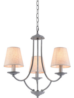 Φωτιστικό Οροφής Τρίφωτο Homelighting Etna 77-3661 Grey