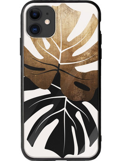 Θήκη Duet Of Monsteras iPhone 11 Groove TPU (Tempered Glass και TPU)