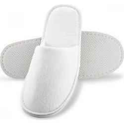 Ξενοδοχειακές Παντόφλες Πετσετέ Ζεύγος One Size Polycotton