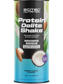 Scitec Nutrition Protein Delite Shake Almond Chocolate Πρωτεΐνη Ορού Γάλακτος Χωρίς Γλουτένη 700gr