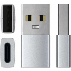 Αντάπτορας Satechi USB-A male σε USB-C male Μαύρο