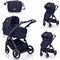 Lorelli Adria Καρότσι Μωρού 2 σε 1 Premium Black Lorelli Adria Καρότσι Μωρού 2 σε 1 Premium Black