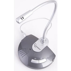 Gembird EMIC-ST USB Μικρόφωνο - Λευκό