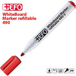 Μαρκαδόρος Πίνακα +Efo 490-3 Κόκκινο