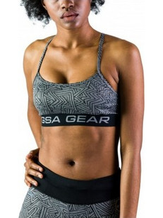 GSA Hydro Sublimation Performance Bra Αθλητικό Μπουστάκι με Μέτρια Στήριξη Ανθρακί 17-27027-06