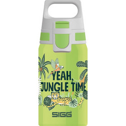 Sigg Shield One Jungle Παιδικό Μπουκάλι Ανοξείδωτο BPA Free Lime 500ml