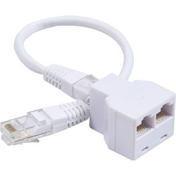 Adaptor RJ45 με Καλώδιο (20cm) UTP cat5e 1 αρσεν. σε 2 θηλ. (παράλληλα) Central 01-60-171