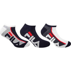 Fila Ανδρικές Κάλτσες Κοντές με Σχέδια Πολύχρωμες 3Pack F1978-669