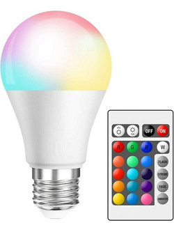 Λάμπα led rgb - e27 - 3w - 313540