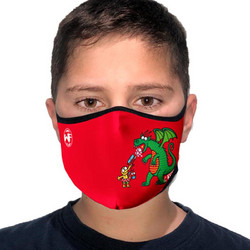 Kukuxumusu Υφασμάτινη Μάσκα 6-9 Ετών Jordi 1τμχ