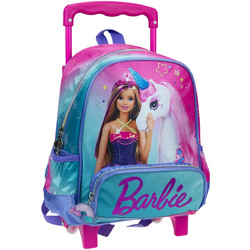 Gim Mini Barbie Fantasy Σχολική Τσάντα Τρόλεϊ Νηπιαγωγείου Πολύχρωμη 349-75073