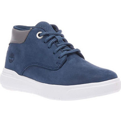 Timberland Seneca Bay Chukka Παιδικά Μποτάκια Μπλε Δερμάτινα με Φερμουάρ TB0A5N4C2881