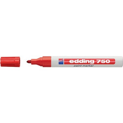 edding 750 Μαρκαδόρος λαδιού Κόκκινο - EDDING