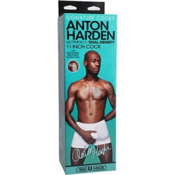 Doc Johnson Signature Cocks Vac-U-Lock Anton Harden Ρεαλιστικό Dildo Καφέ
