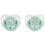 KikkaBoo Ορθοδοντικές Πιπίλες Σιλικόνης 6-18m Savanna Mint 2τμχ
