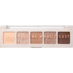 MUA 5shade Neutral Wanderlust Παλέτα Σκιών