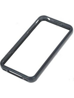 Stylish Protective Bumper Frame Case for iPhone 4/4S - Μαύρο OEM