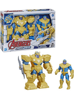 Hasbro Marvel Avengers Mech Strike Thanos Ultimate Mech Suit Σετ Φιγούρες Δράσης για 4+ Ετών