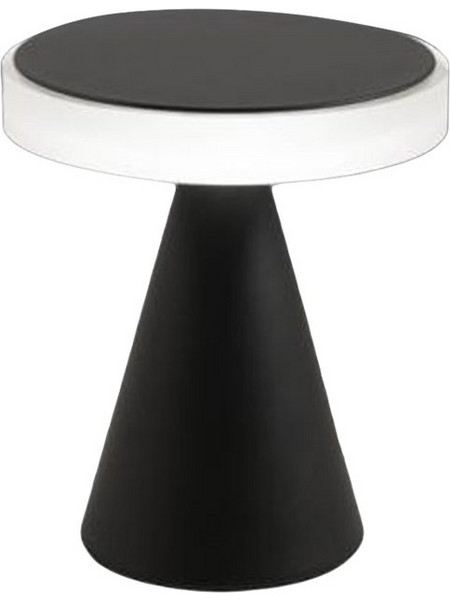Fabas Luce 3386-34-101 Πορτατίφ Αφής LED Μαύρο Φ17xΥ20cm