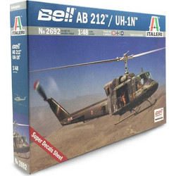 Italeri Bell AB 212 UH-1N Συναρμολογούμενο Πλαστικό Μοντέλο Ελικοπτέρου 1:48